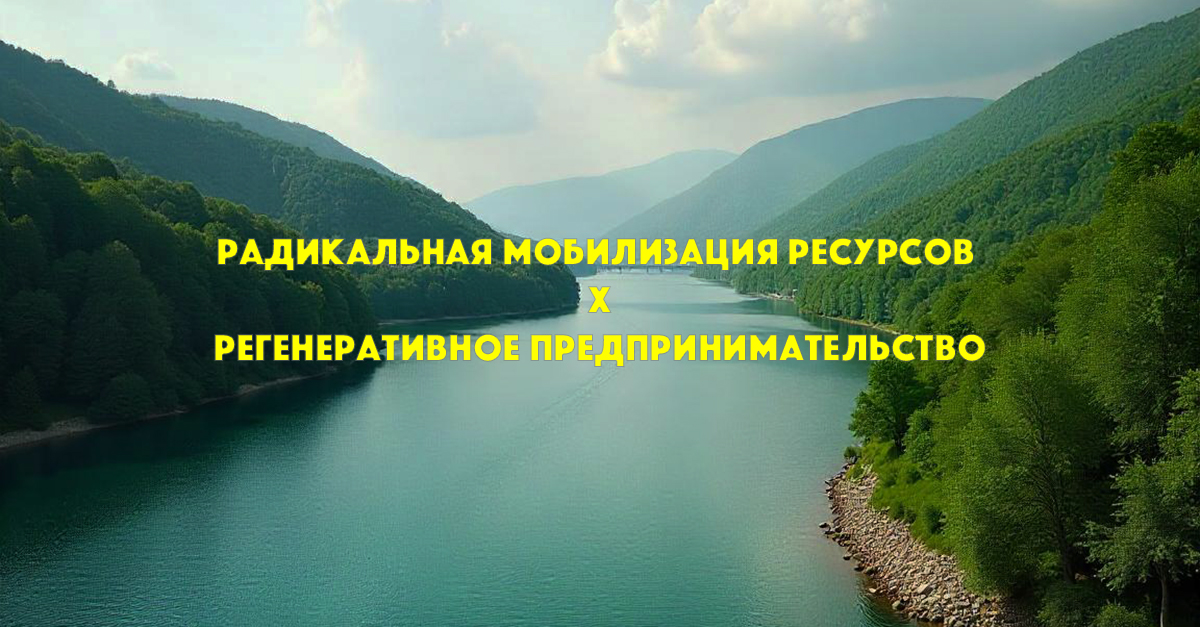 Радикальная мобилизация ресурсов и регенеративное предпринимательство